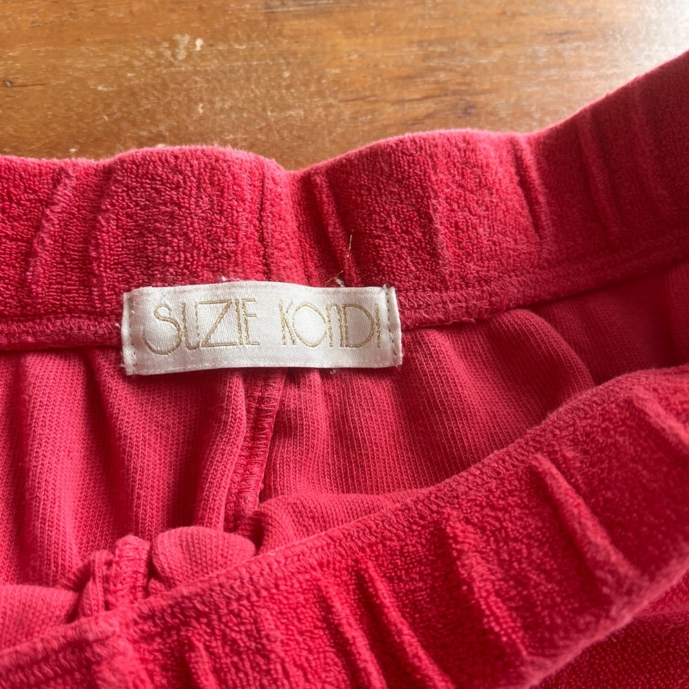 Suzi Kondi Terry Cloth Pants